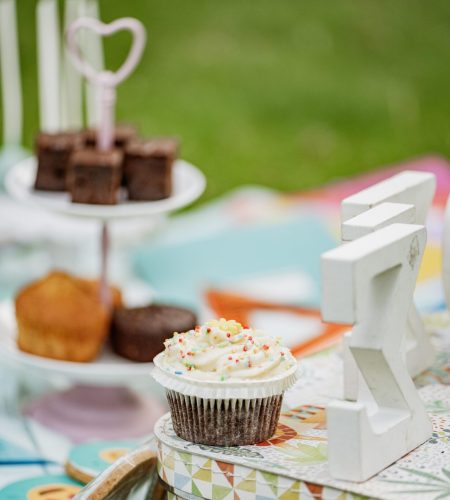 Back to school Cupcake Σοκολάτα με κρέμα