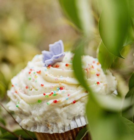 Back to school Cupcake καρότου με κρέμα