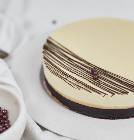 Τούρτα με μύρτιλο 1