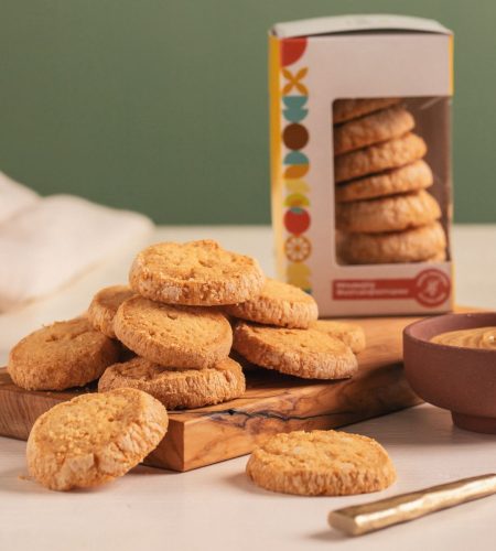 Μπισκότα φιστικοβούτηρου gf